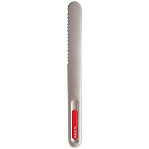 That! Inventions Spread Serrated Warming Butter Knife And Spreader, Red