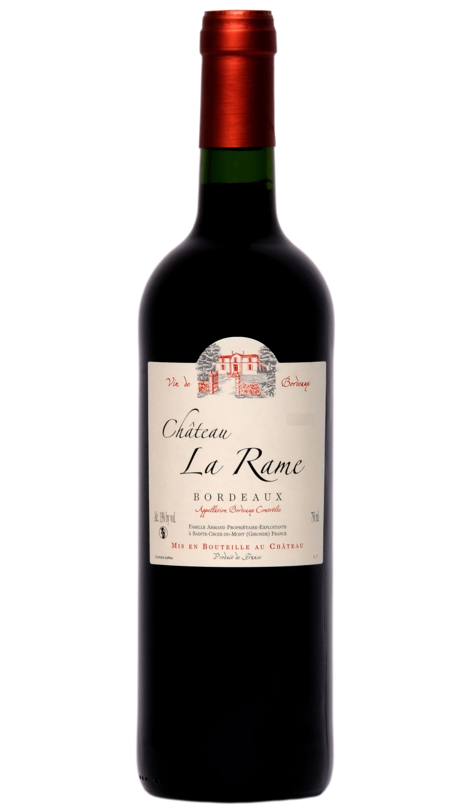 Chateau La Rame Bordeaux Rouge 2016 750