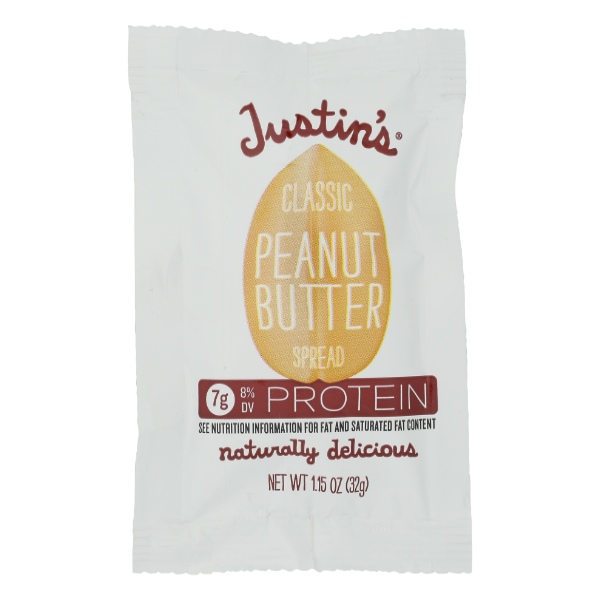 Justin's Peanut Butter Classic Squeeze Pack - 1.15 Ounce