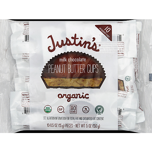 Justin's Peanut Butter Cups, Milk Chocolate
