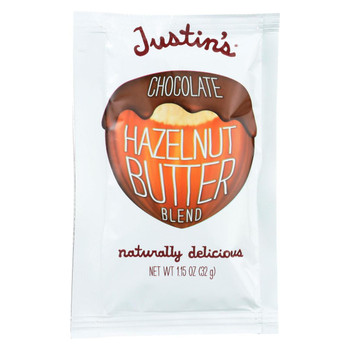 Justin's Nut Butter Almond/Hazelnut Sqz Pk Display, 180 Of 1.15Z, By JUSTIN`S