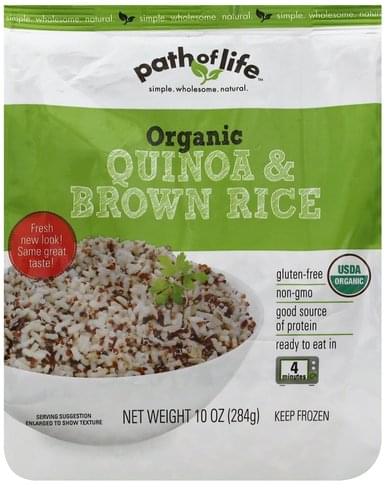 Path of Life Scratch Brown Rice & Quinoa With Garlic, Olive Oil & Sea Salt