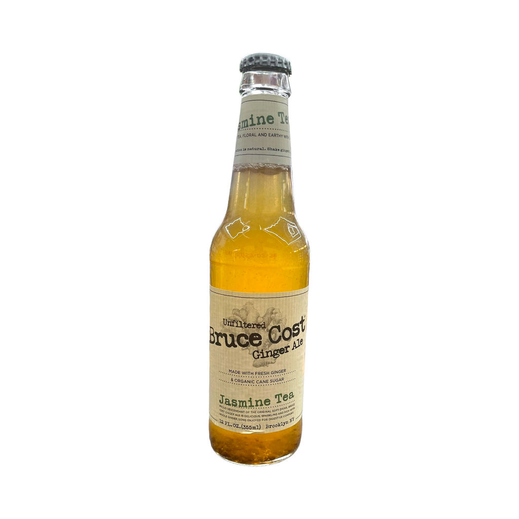 Bruce Cost Ginger Ale Unfiltered Jasmine Tea 12 Fl Oz