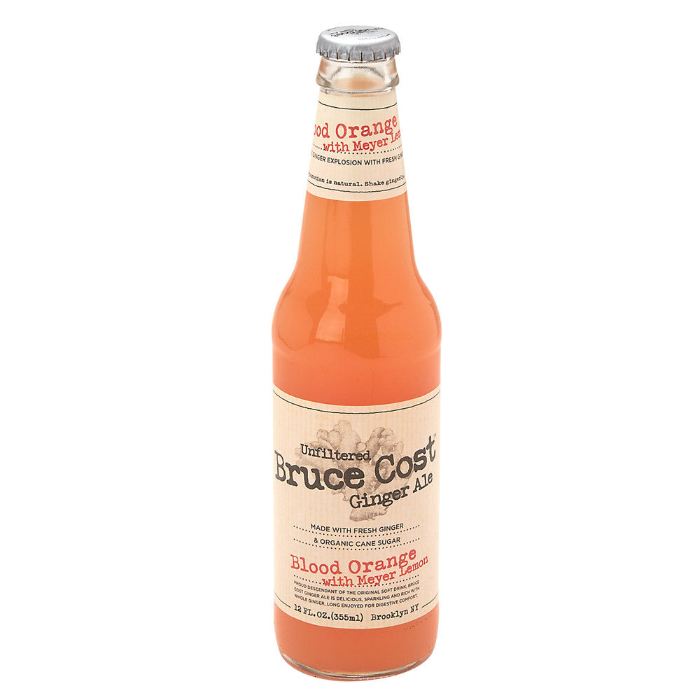 Bruce Cost Ginger Ale, Blood Orange With Meyer Lemon