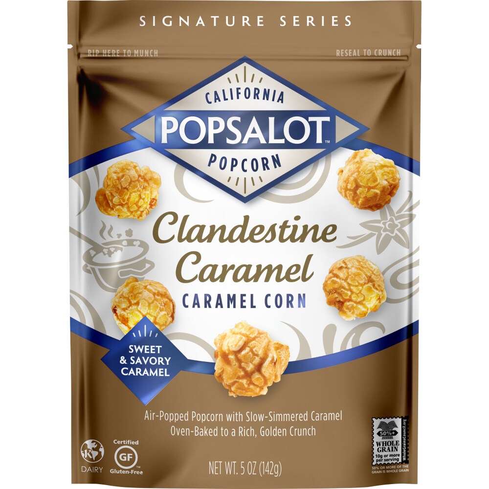 Popsalot Popcorn Gourmet Clandestine Caramel
