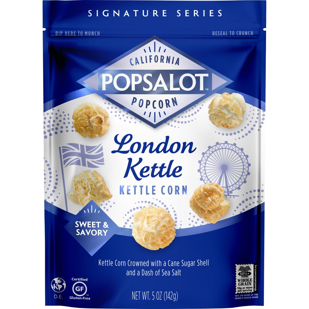 Popsalot Gourmet Popcorn London Kettle Corn 5oz