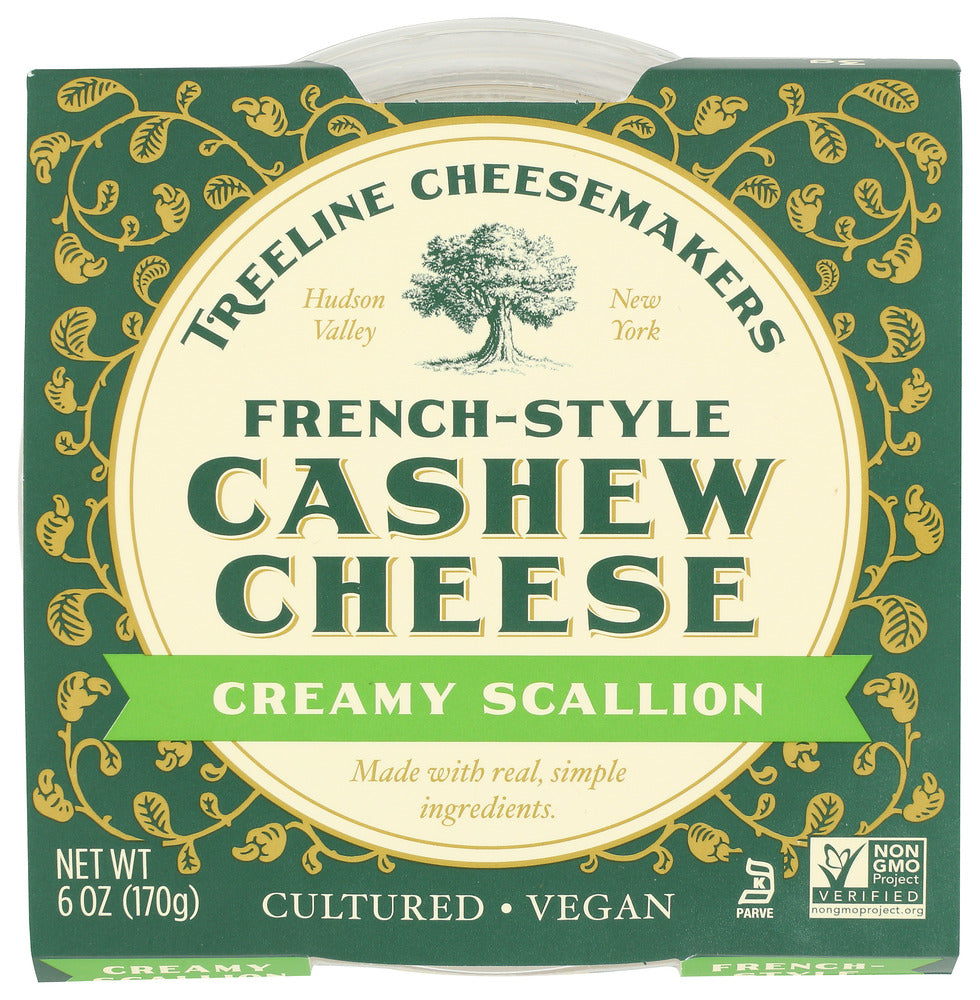 Treeline Nut Cheese, Soft French-Style, Scallion
