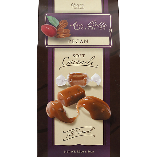 Mrs Calls Caramels, Soft, Pecan 5.5 Oz