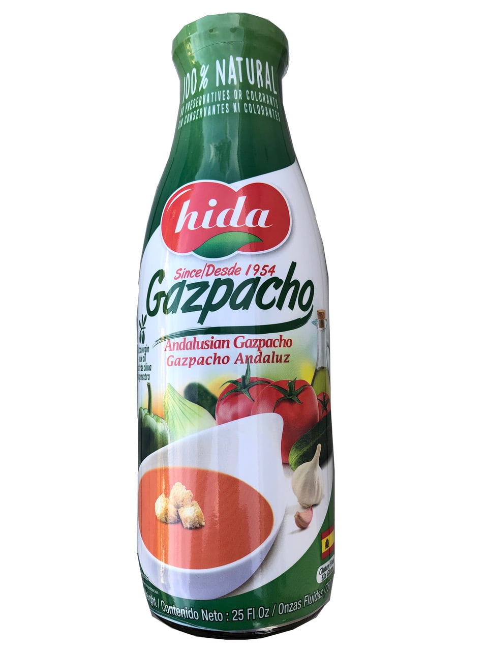 Hida Spain Andalusian Gazpacho Imported From 25oz (75ml)