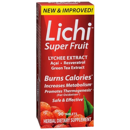 , (Lichi) Lichi Super Fruit Herbal Dietary Supplement, 90 Tablets