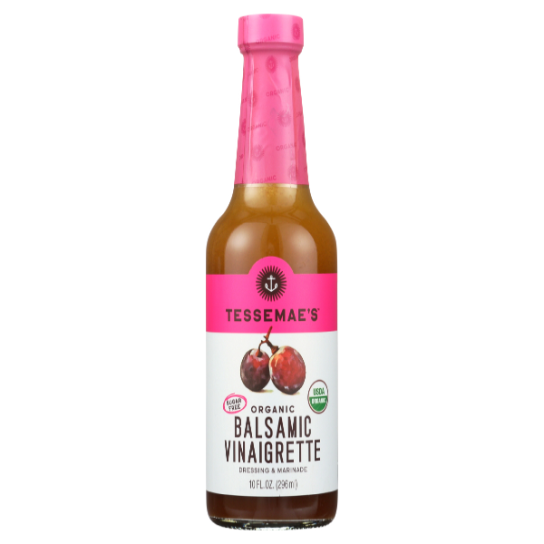 Tessemae's Dressing & Marinade, Organic, Balsamic Vinaigrette
