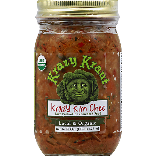 Krazy Kraut Kim Chee, Local & Organic 16 Oz