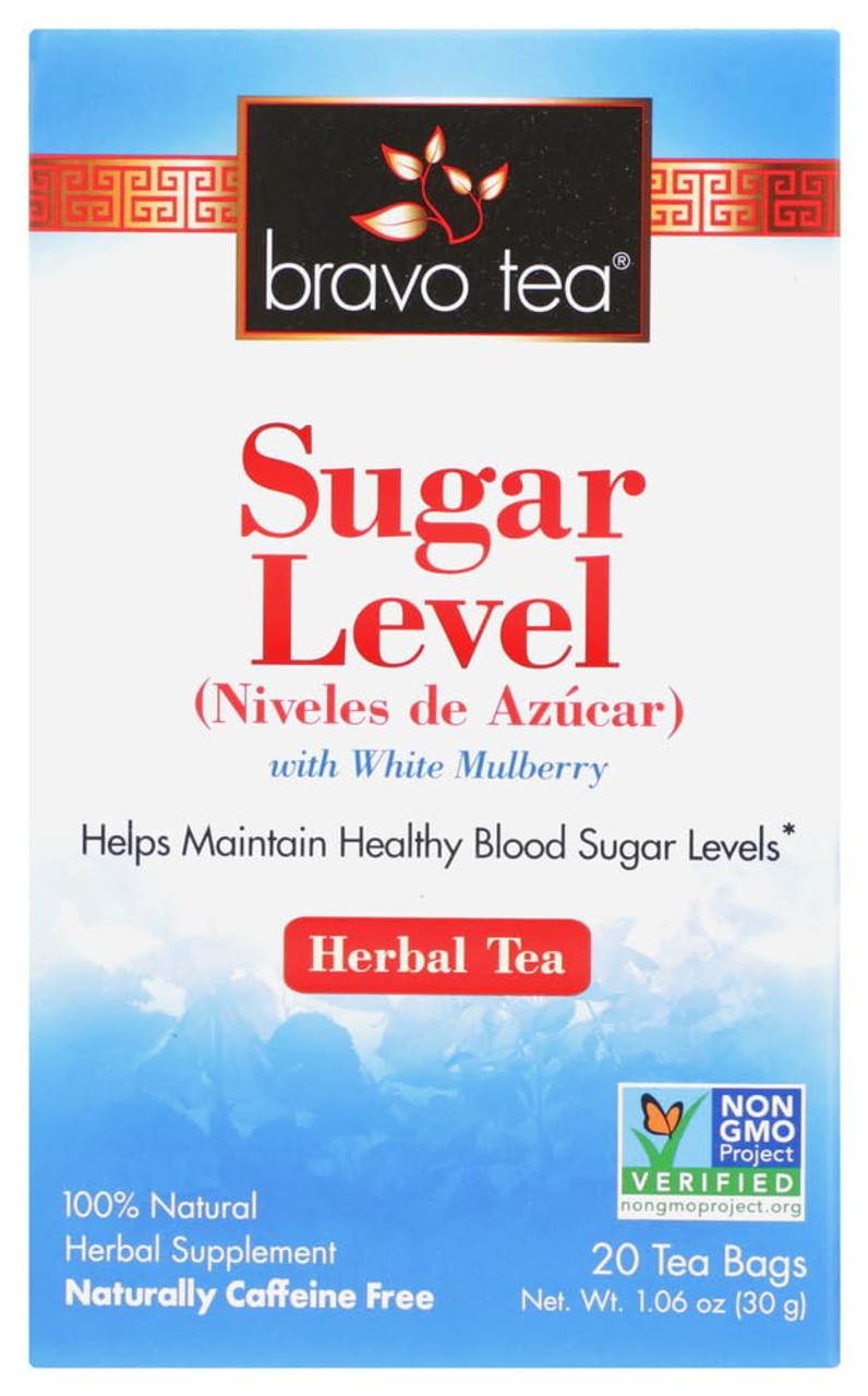 Bravo Tea Teas & Herbs - Sugar Level - 20 Bag