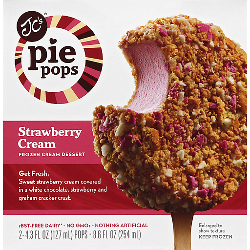 Jennifer Constantine Pie Pops, Strawberry Cream