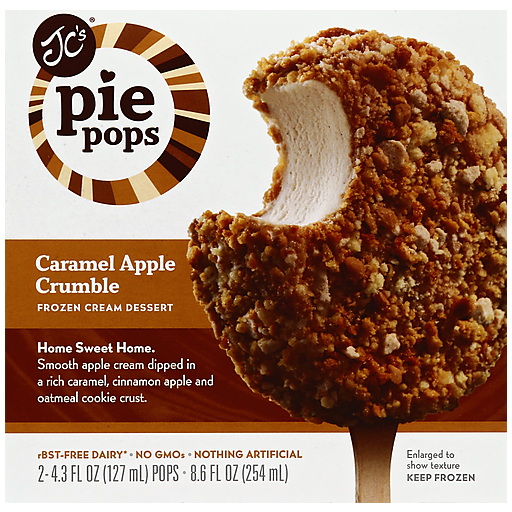 Jennifer Constantine Pie Pops, Caramel Apple Crumble