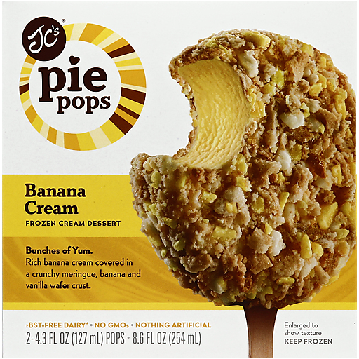 Jennifer Constantine Pie Pops, Banana Cream