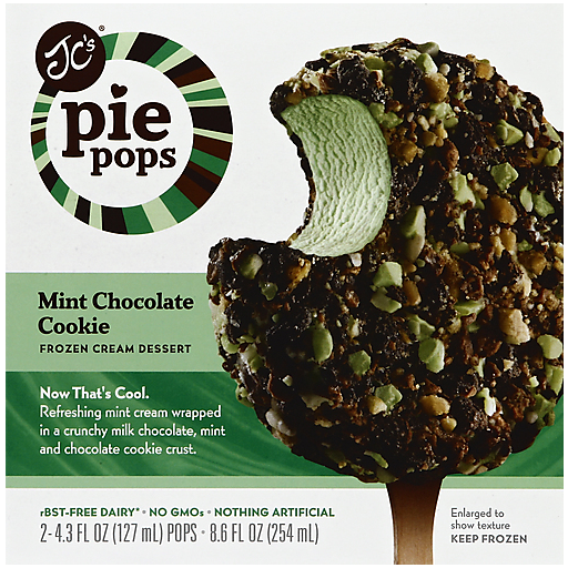 Jennifer Constantine Pie Pops, Mint Chocolate Cookie