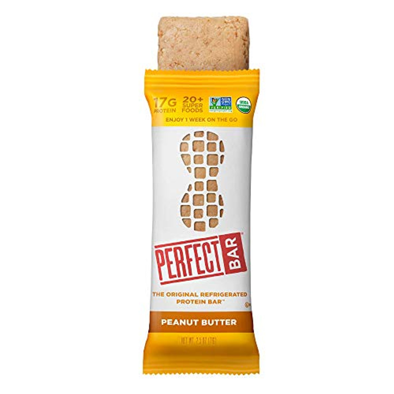 Perfect Bar Peanut Butter Refrigerated Protein - 60oz/24ct