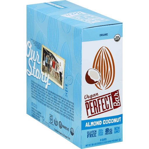 Perfect Bar Organic, Vegan, Almond Coconut