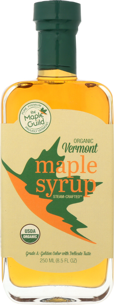 The Maple Guild Organic Grade A Vermont Syrup, 8.5 Oz