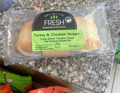 Turkey Breast And Cheddar Cheese Hoagie