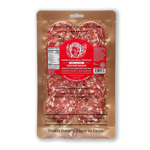 Pre-Sliced Italian Toscano Salami