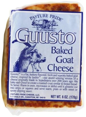 Pasture Pride Guusto Goat Cheese, Baked