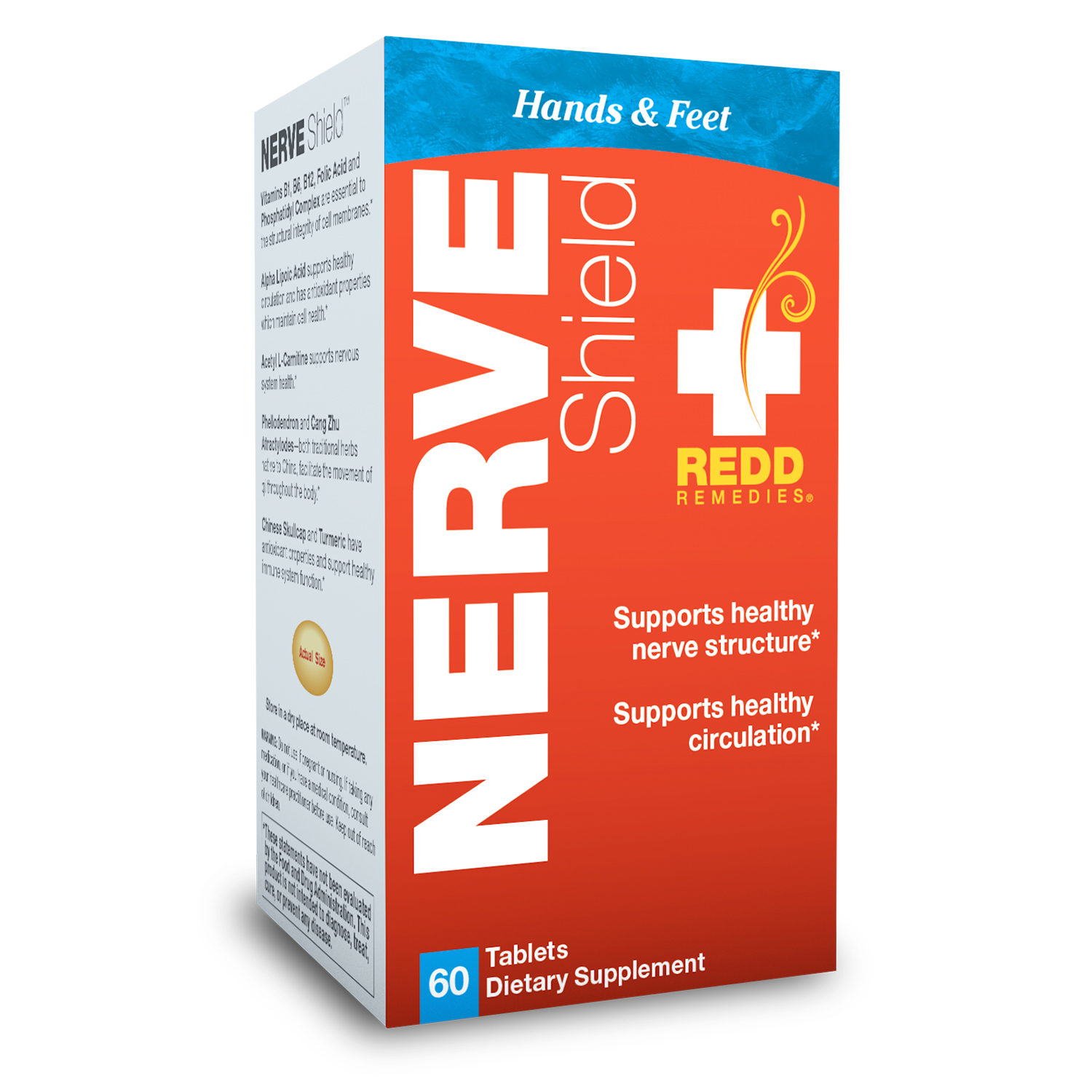 Redd Remedies Nerve Shield 60 Vegan Capsules
