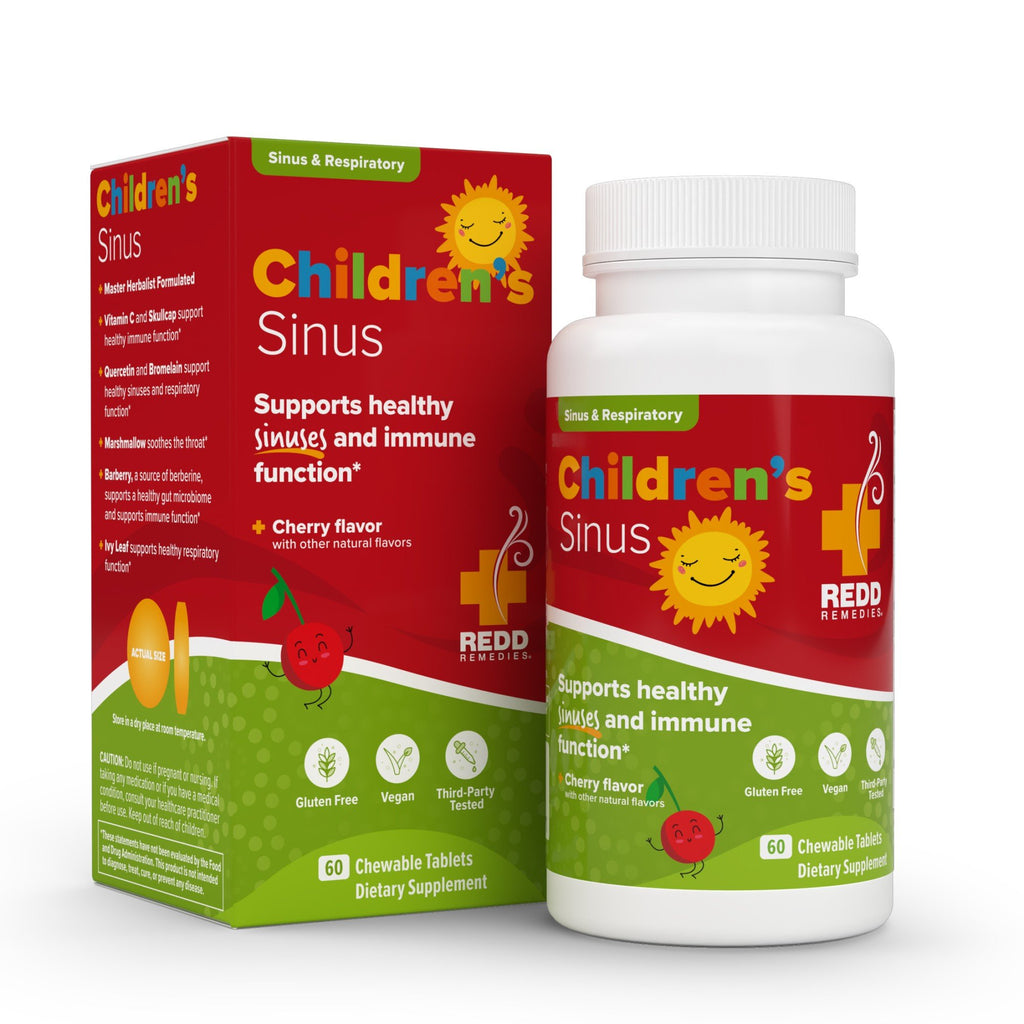 Redd Remedies Children's Sinus Support, 60 Chewable Tablets
