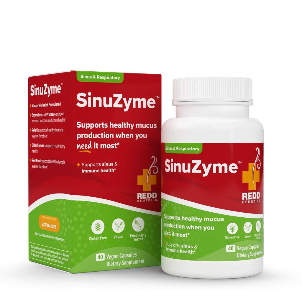 Redd Remedies SinuZyme 40 Capsule