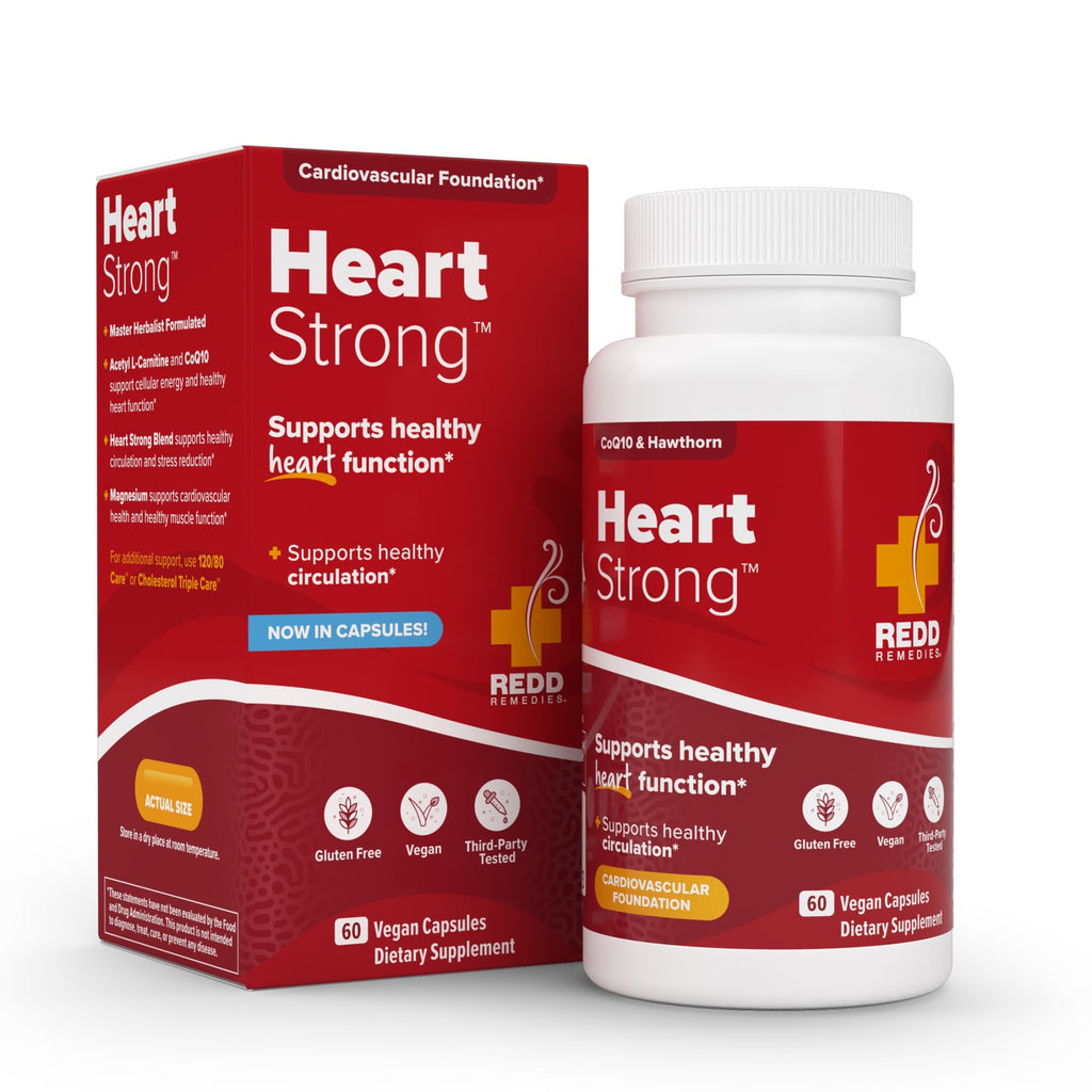Redd Remedies Heart Strong, Supports Health, 60 Tablets