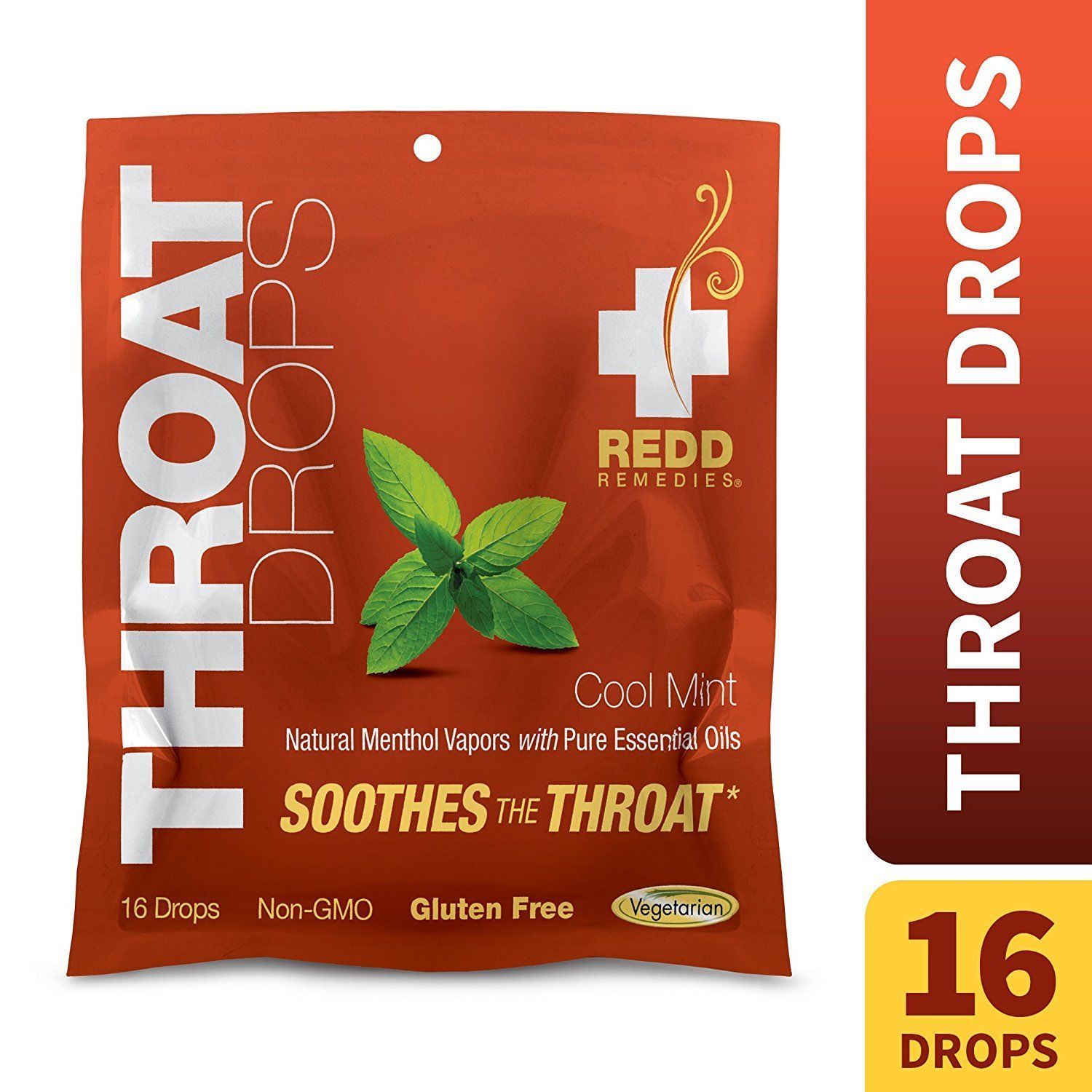 Redd Remedies Throat Drops Cool Mint