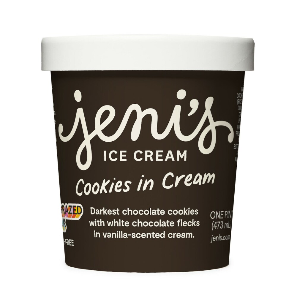 Jeni's Ice Cream, Cookies In Cream 1 Pt