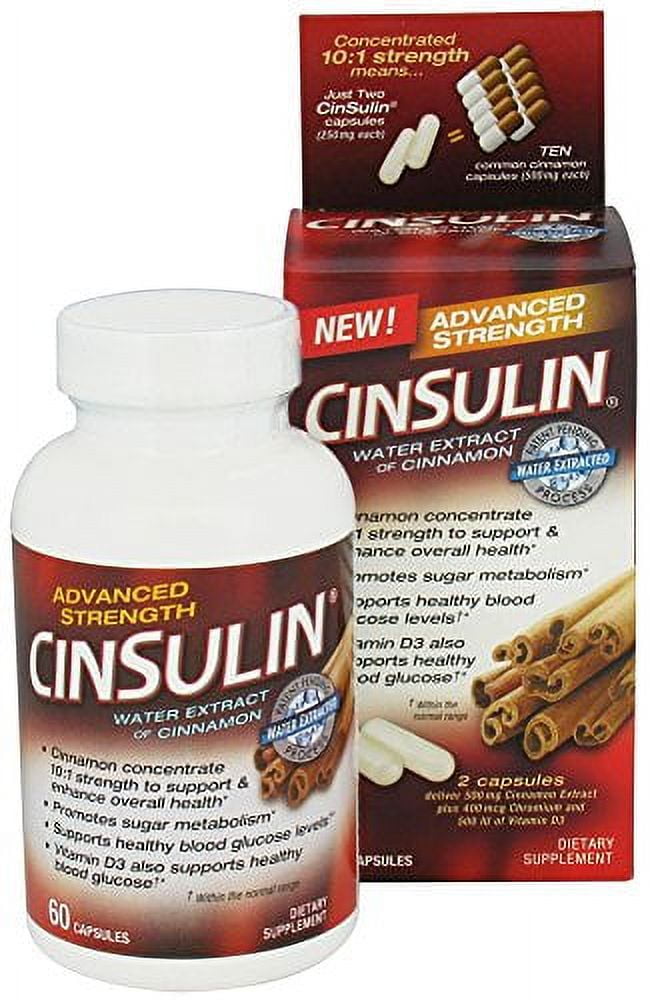 Cinsulin Appetite Suppressant, Advanced Strength