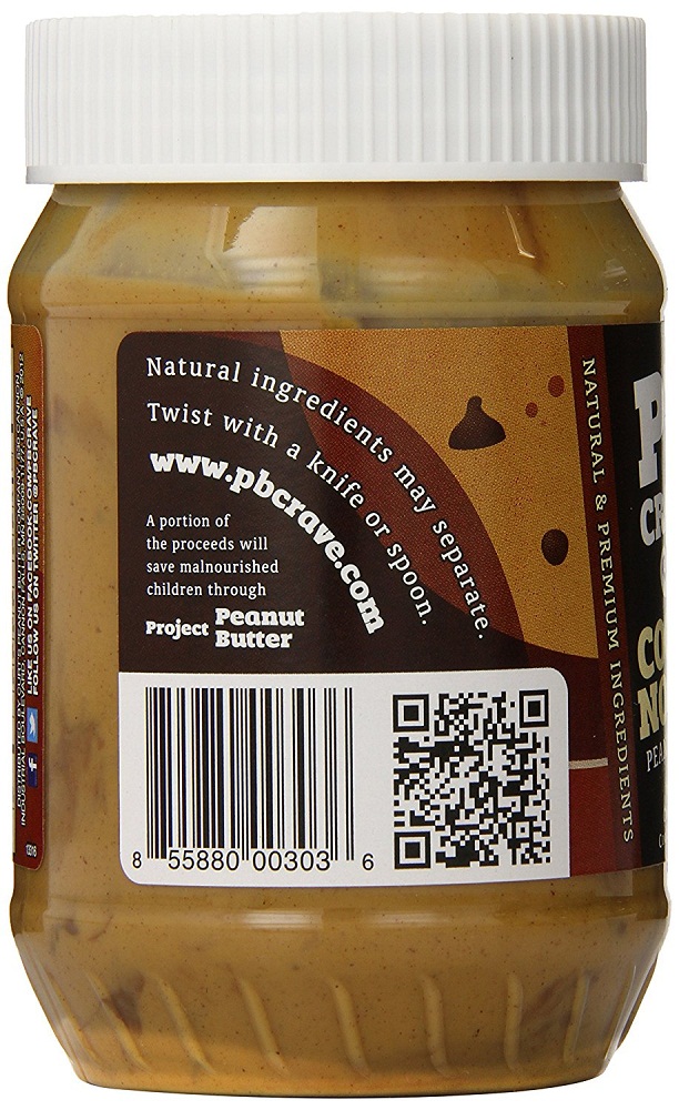 Pb Crave Peanut Butter Spread, Chocolate Chip Cookie Dough 16 Oz