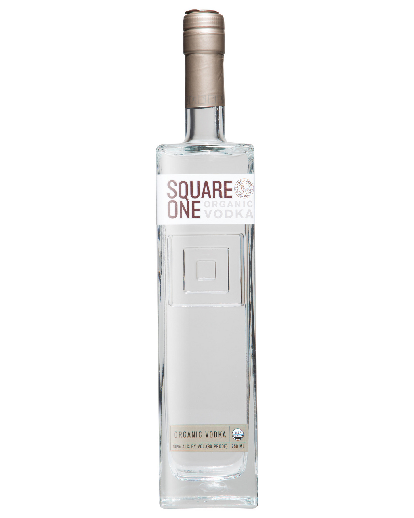 Square One Rye Organic Vodka 750ml