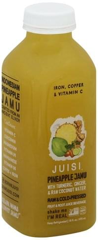 Harvest Beverage Group Juisi Fruit & Root, Pineapple Jamu Juice - 16 Oz