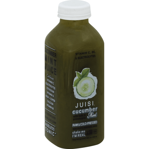 Juisi Fruit & Vegetable, Cucumber Mint 100% Juice - 16 Oz