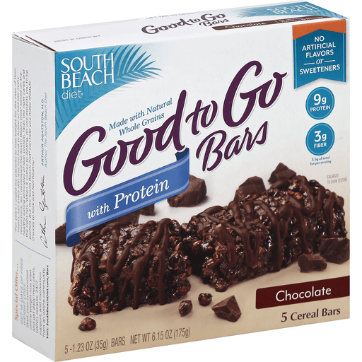 Sbd Holdings Group Corp. South Beach Diet With Protein, Chocolate Cereal Bars