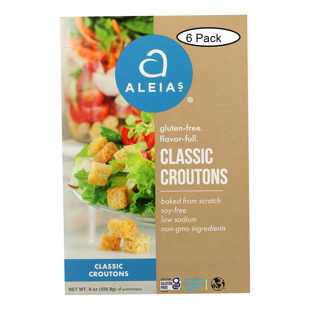Aleia's Gluten Free Classic Croutons, 8 Oz