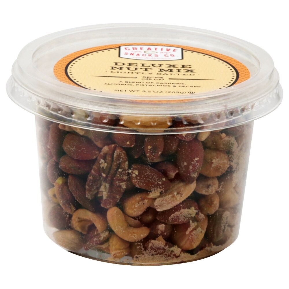 Creative Snacks Deluxe Nut Mix, Lightly Salted 9.5 Oz