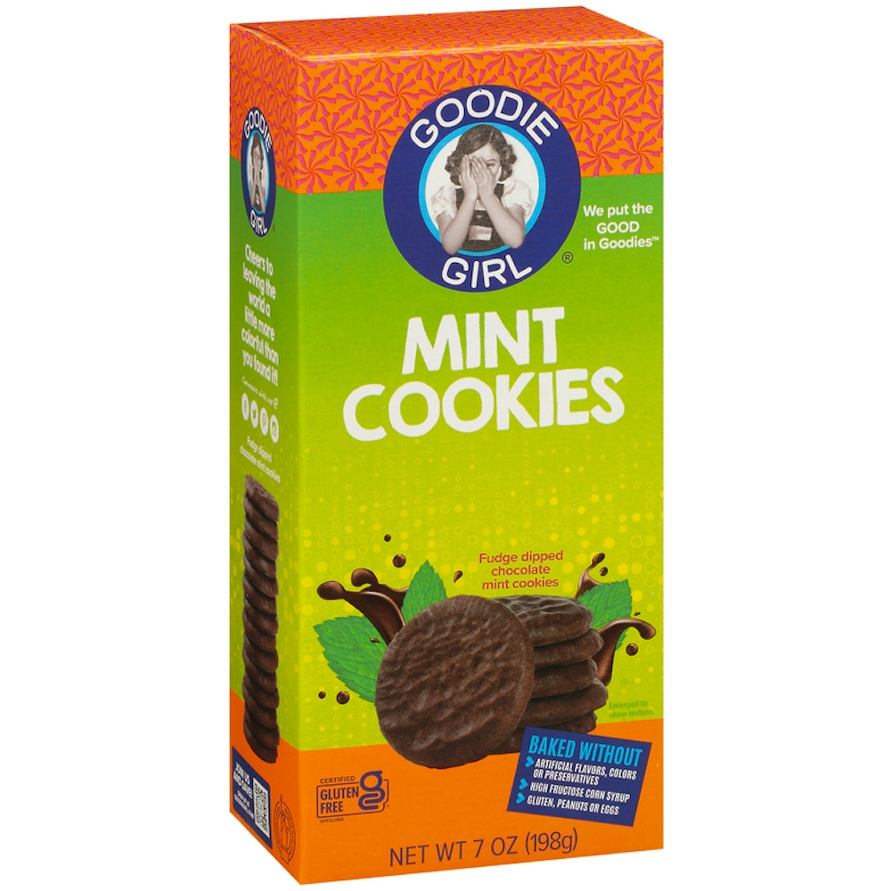 Goodie Girl Mint Slims Cookies, 7 Oz