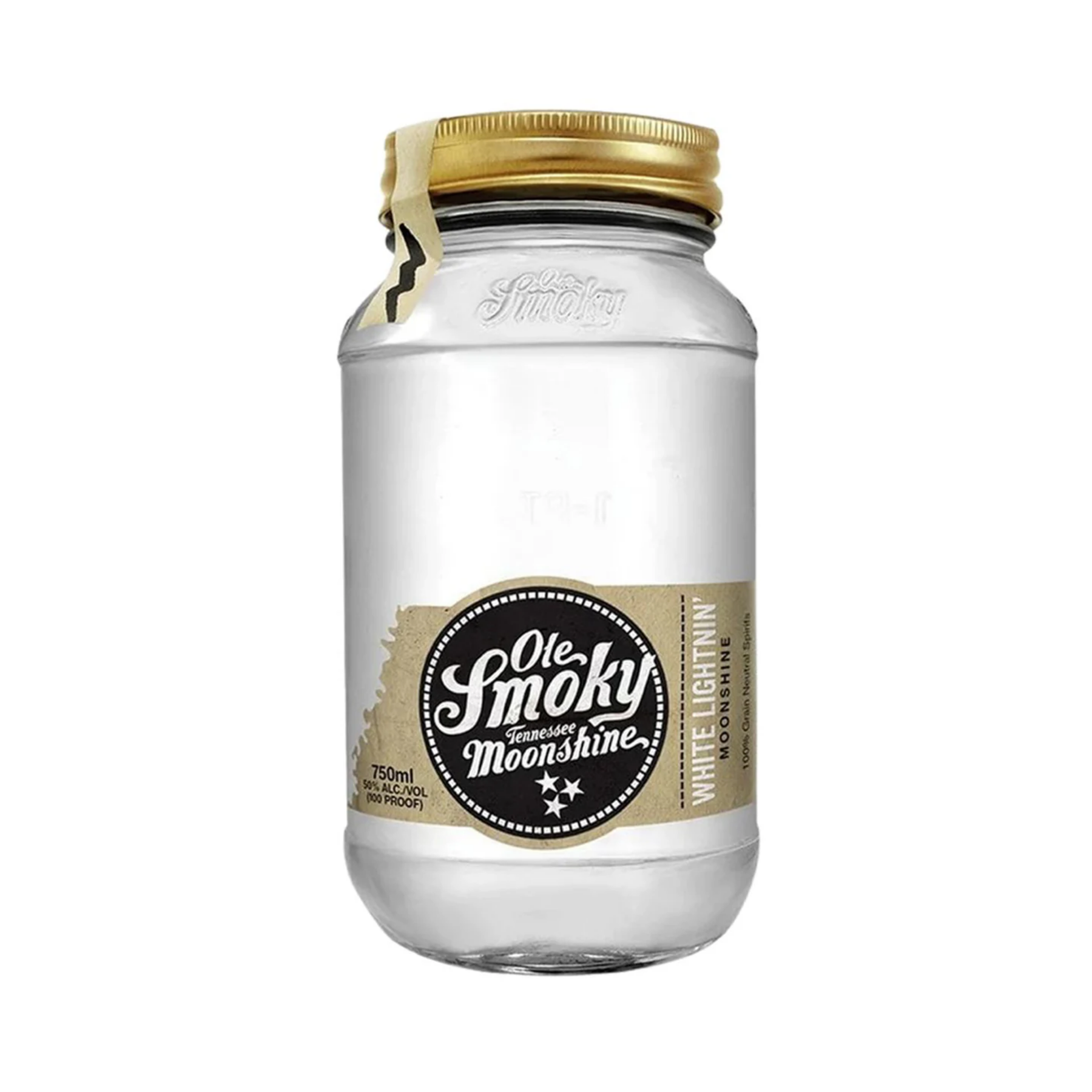 Ole Smoky Moonshine, White Lightnin', Tennessee 750 Ml