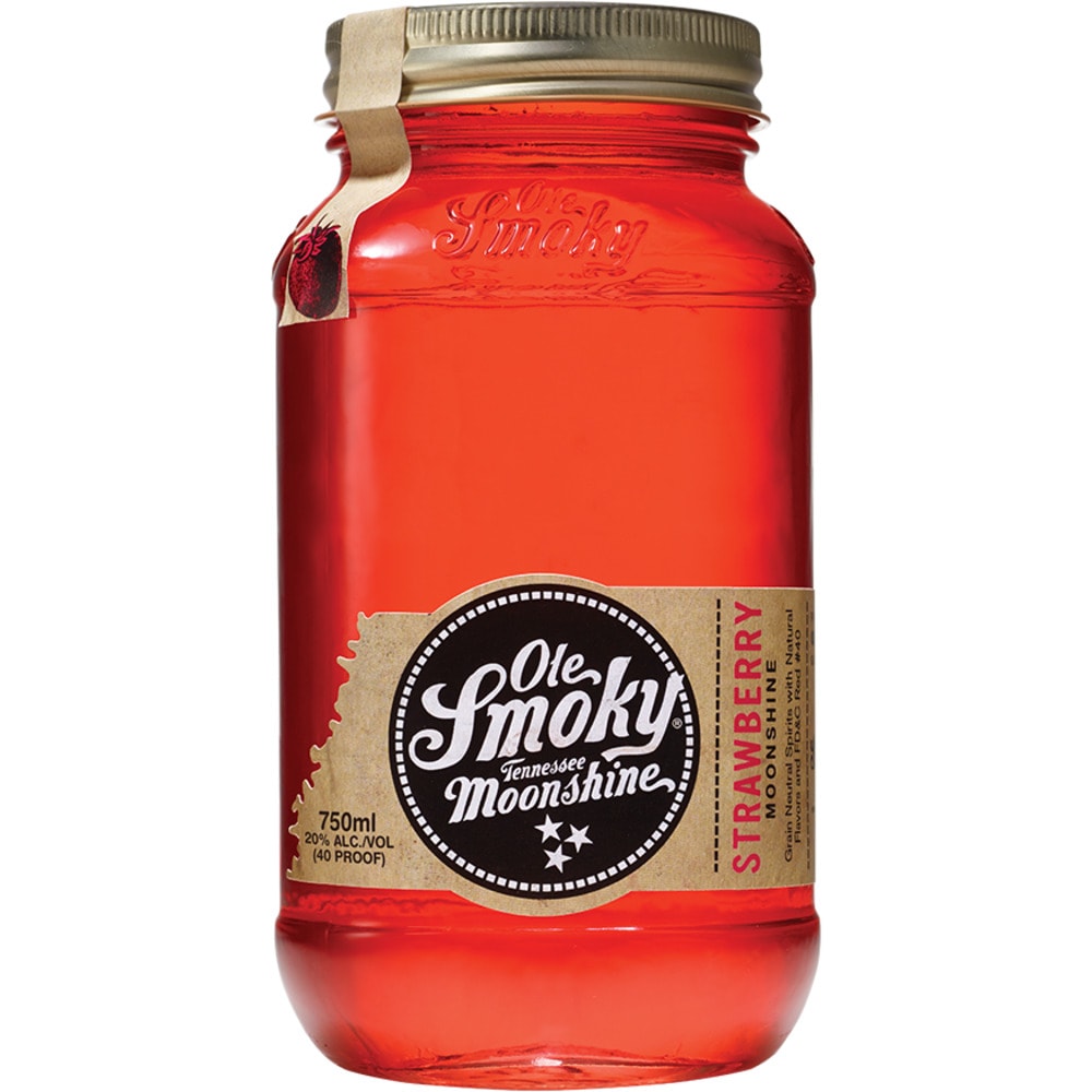 Ole Smoky Moonshine Strawberry 750 mL