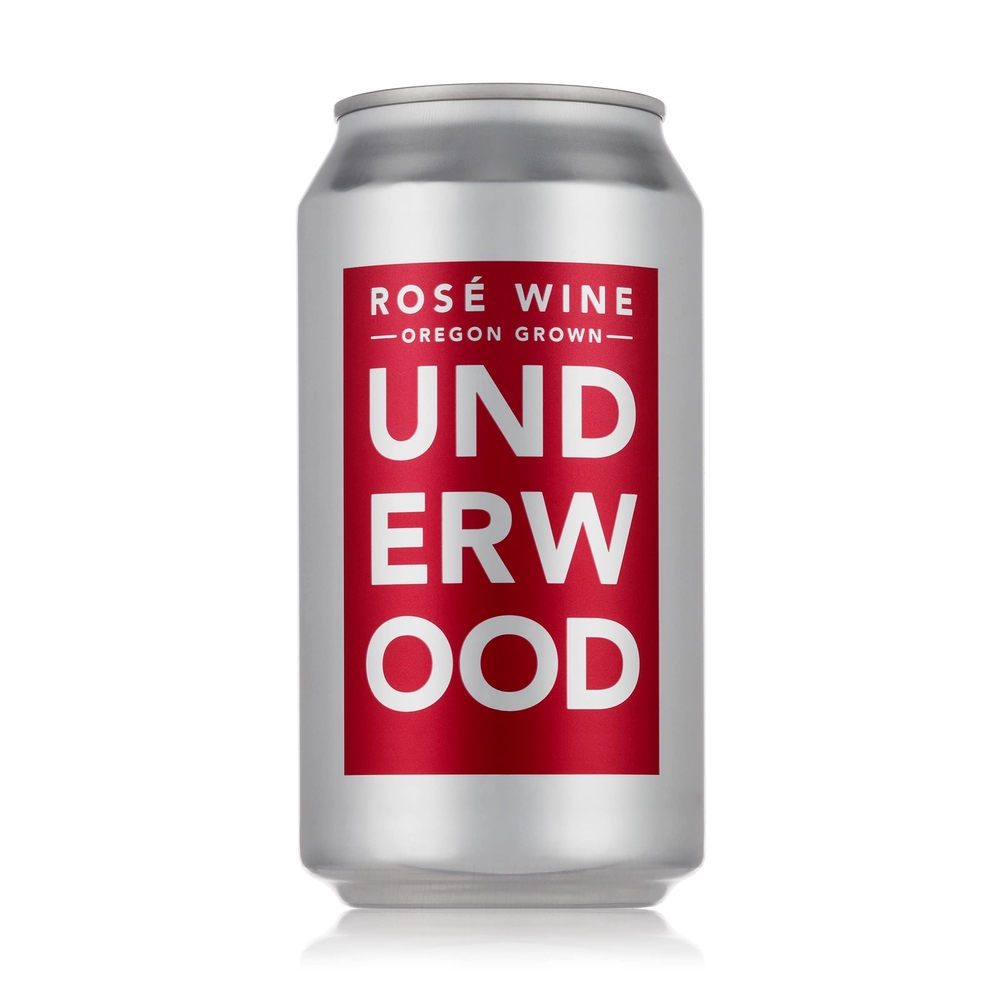 Underwood Rose WIne 375 Ml Can