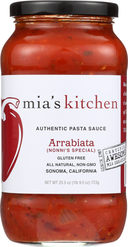 Mia's Kitchen Nonni’s Special Pasta Sauce, 25.5 Oz