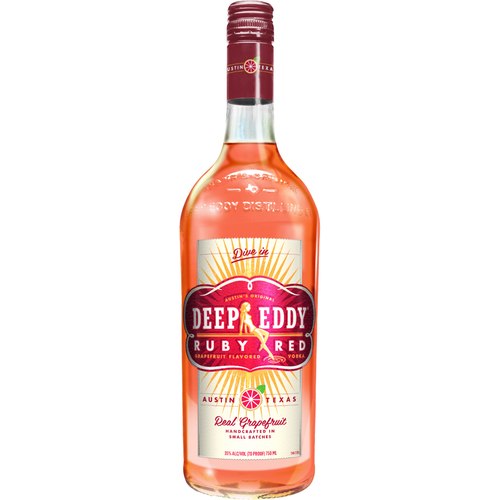 Deep Eddy Ruby Red Grapefruit Vodka 750mL