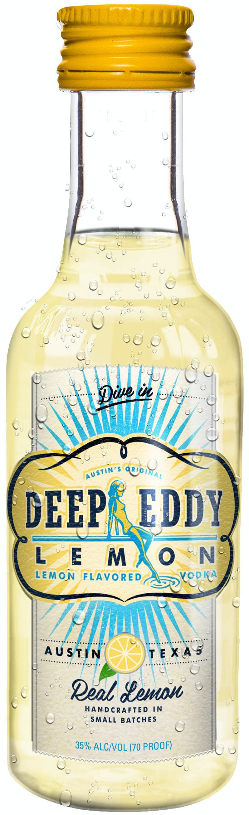 Deep Eddy Vodka Flavors- Lemon, 50 Ml