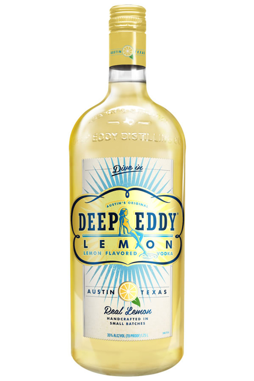 Deep Eddy Vodka Flavors- Lemon, 1750 Ml