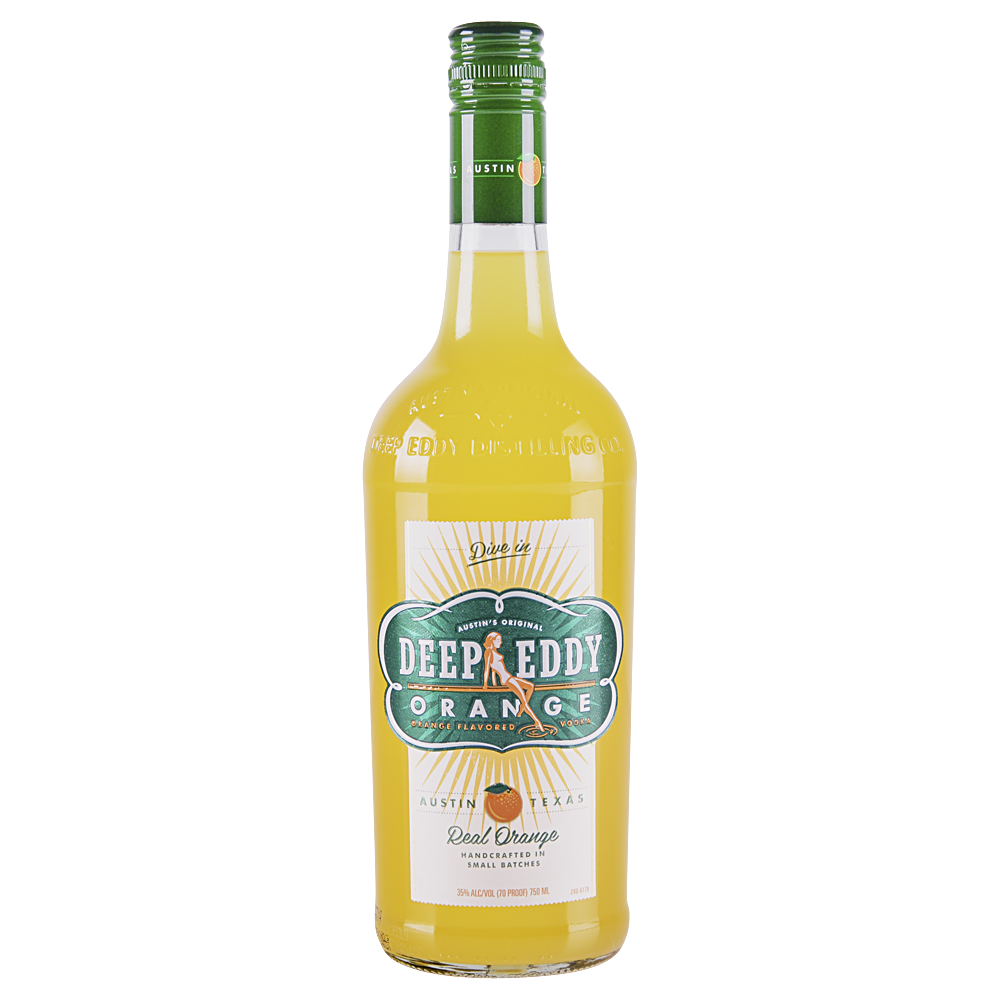 Deep Eddy Vodka, Orange 750 Ml